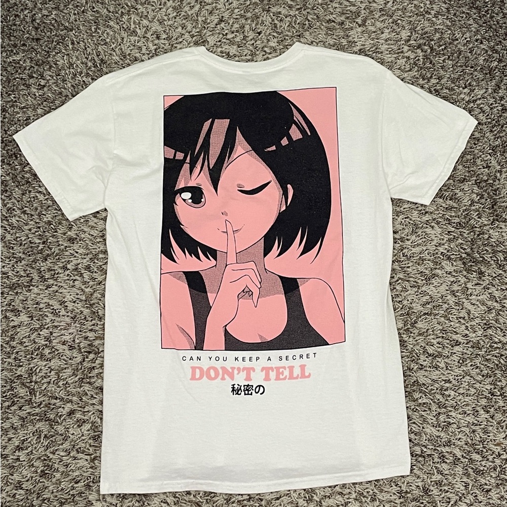Urban Outfitters white anime T shirt